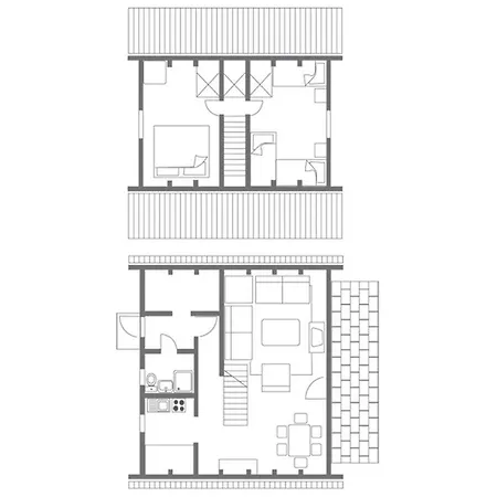 Ferienwohnpark Nurdachhaus Typ 8 Ndt 111 펜션 이멘슈타트암보덴지