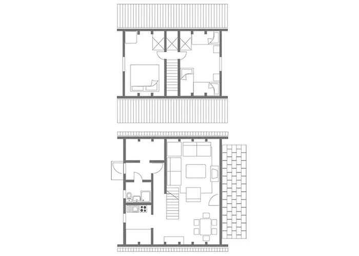 Ferienwohnpark Nurdachhaus Typ 8 Ndt 111 Hébergement de vacances Immenstaad am Bodensee